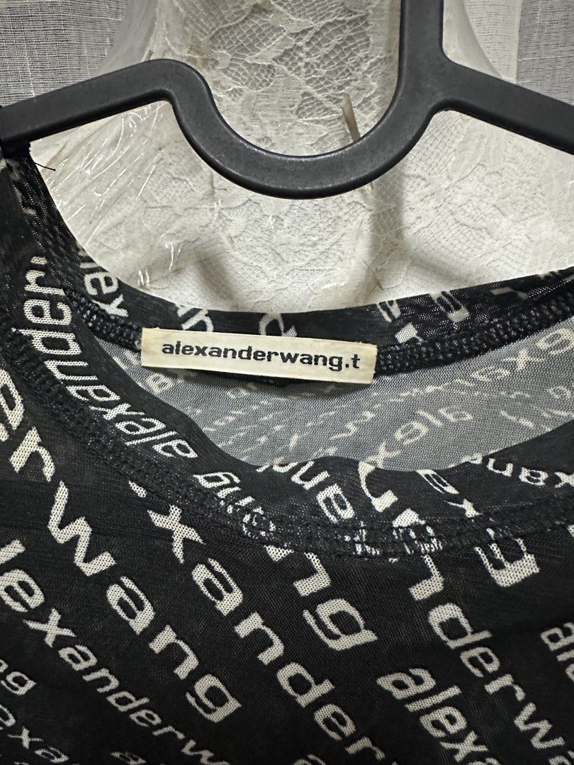 Alexander wang mesh top (Category: Sleeveless) located in Quezon City. Submitted by slluxury_ph (Listing ID 1467036909, Image 2). Description: Alaxander wang mesh top and short Top s-semi med frame Short size 26 Can be sold separately .