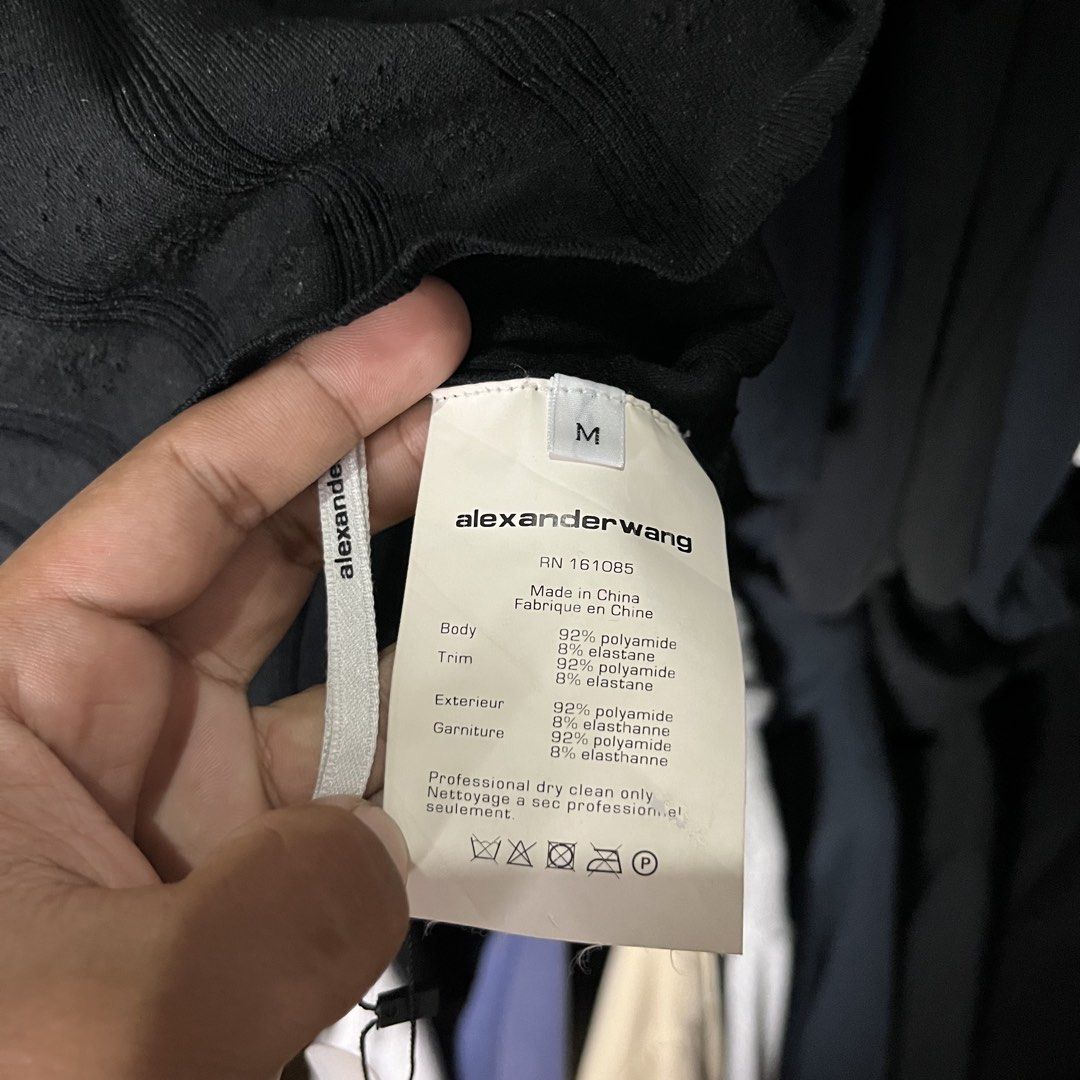 ALEXANDERWANG TANK TOP (Category: Luxury Apparel) located in Daet. Submitted by wearthriftingcloth. (Listing ID 1467140566, Image 3). Description: 👕ALEXANDERWANG Size:S Measurement: W16xL17 Issue(s): NONE Condition: 9.5/10 Color rate: 9.5/10 ➡️Swipe- to see more detail pic 📌No Deleting/Cancelation‼️ 📌Color may Vary Due to Lighting‼️ 📌Please be responsible buyer Bogus/Flaker will be posted‼️ 📌All ltems Need Wash‼️.