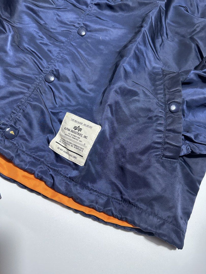 Alpha Industries (Category: Coats, Jackets and Outerwear) located in Valenzuela. Submitted by wytepicks (Listing ID 1467087306, Image 2). Description: Alpha Industries Light Jacket( Bomber) Good Condition Size Medium 1280 .