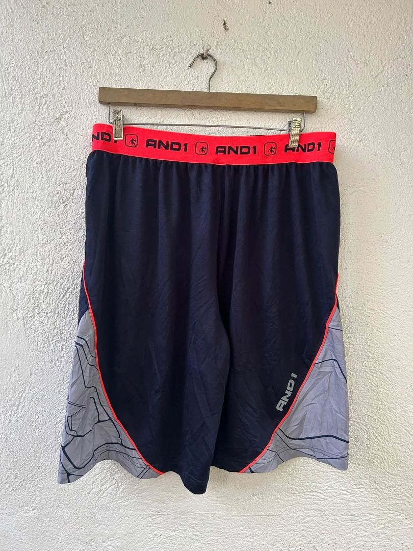 AND1 SHORT (Category: Shorts) located in Caloocan City. Submitted by j3ngsanity (Listing ID 1467081430, Image 2). Description: GOOD AS NEW COMPLETE WITH LACE DIMES : 34-40 x 23.5 x 15.