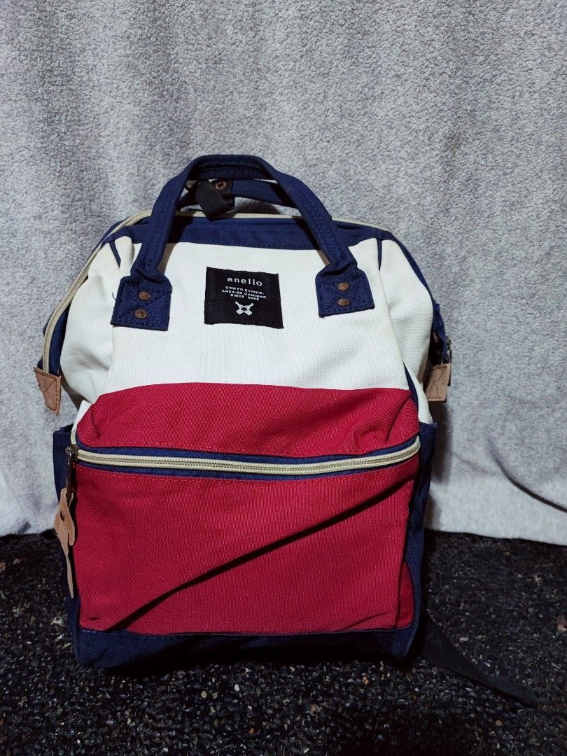 Anello Multi-color Canvas Backpack (Category: Backpacks) located in Baguio. Submitted by jayrgijc52758 (Listing ID 1466977905, Image 1). Description: Anello backpack Medium size In very good condition 500.