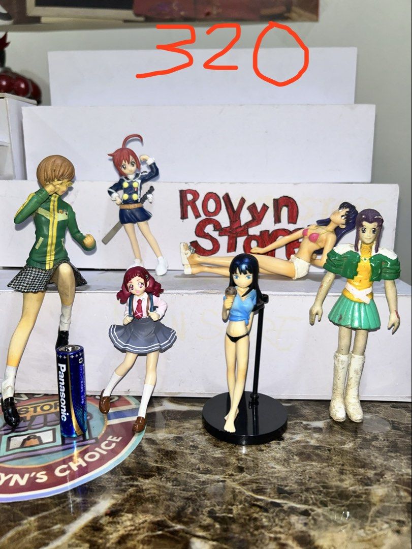 anime chix figure set bundle (Category: Figurines & Statues) located in Caloocan City. Submitted by rovynstore30 (Listing ID 1456846215, Image 1). Description: anime chix/figures set bundle as is what you see is what you get payment via gcash 1st to pay policy mod: lalamove or shoppe check payment via gcash.