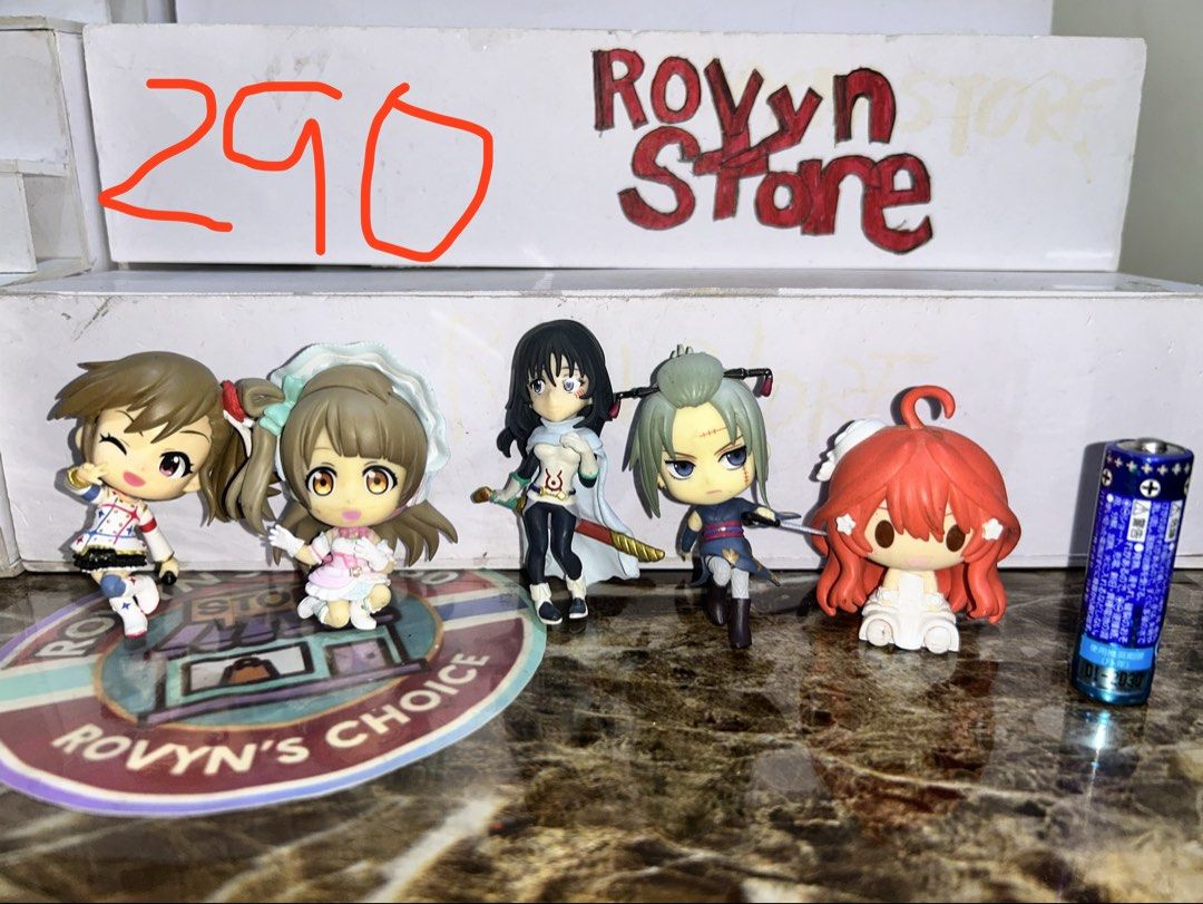 anime chix figure set bundle (Category: Figurines & Statues) located in Caloocan City. Submitted by rovynstore30 (Listing ID 1456846215, Image 3). Description: anime chix/figures set bundle as is what you see is what you get payment via gcash 1st to pay policy mod: lalamove or shoppe check payment via gcash.