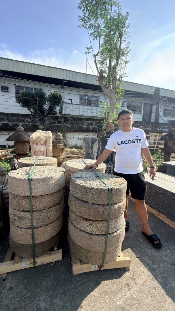 Antique Millstones (Category: Announcements) located in Taguig. Submitted by ivyzurc (Listing ID 1467152869, Image 1). Description: 🇯🇵 RARE ANTIQUE JAPANESE ISHI-USU COLLECTION PAINSTAKINGLY COLLECTED PIECE BY PIECE IN JAPAN — EXTREMELY RARE TO FIND IN THIS QUANTITY. A RARE OPPORTUNITY FOR COLLECTORS & LANDSCAPE DESIGNERS Not simply a collection of old stones. This is a carefully accumulated collection of Japanese Ishi-usu (石臼) — traditional Ja