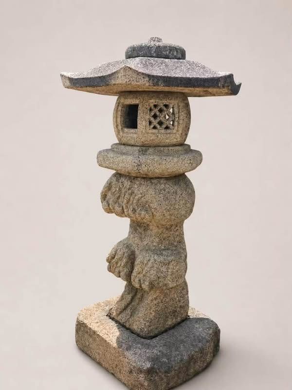 Antique YAMADŌRŌ” HYBRID STONE LANTERN (Category: Announcements) located in Taguig. Submitted by ivyzurc (Listing ID 1467155475, Image 3). Description: 📣 SUPER RARE PIECE ‼️‼️‼️ ✨ EXQUISITE VINTAGE JAPANESE GRANITE “ORIBE / YAMADŌRŌ” HYBRID STONE LANTERN (織部燈籠 / 山燈籠) ✨ Introducing an exceptionally rare and heavily sculpted Vintage Japanese Granite Stone Lantern. Standing at a monumental scale, this piece is an extraordinary collector’s fusion—co