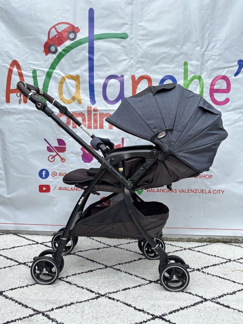 Aprica Luxuna Cusion Free Stroller latest version (Category: Strollers) located in Manila. Submitted by avalanchesonlineshopmainacount (Listing ID 1467004576, Image 1). Description: .