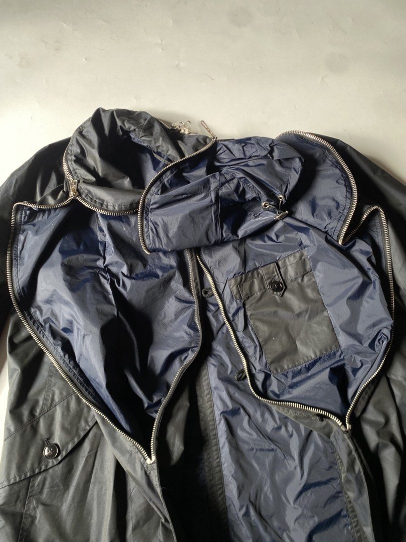 Archival Giorgio Armani Gimmick Mod Coat (Category: Coats, Jackets and Outerwear) located in Baguio. Submitted by archival.store (Listing ID 1467129481, Image 3). Description: Archival Giorgio Armani Gimmick Mod Coat : Length - 33 : Width - 23 : Shoulder - 19 : Sleeves - 26.