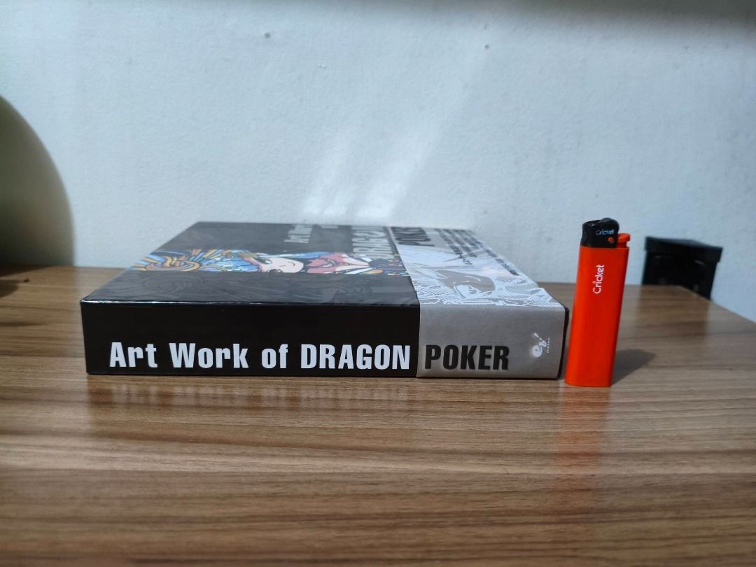 Art Work of Dragon Poker (Category: Comics & Manga) located in Muntinlupa City. Submitted by sp_07 (Listing ID 1467030450, Image 2). Description: Dragon Poker collector book with heavy hardcover and slipcase. Packed with character illustrations and game artwork. Perfect for fans of the game!.