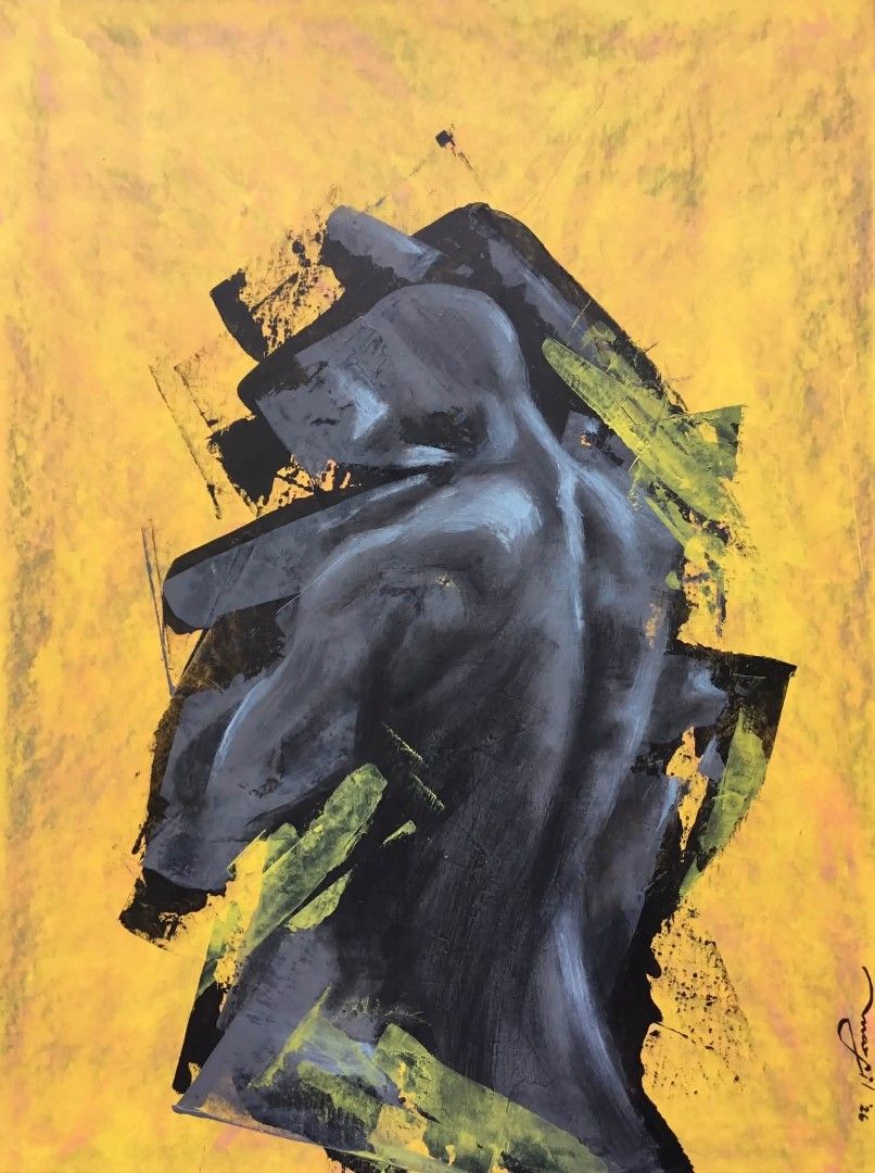 Artwork / Painting ( Unframed )" Dormant Enigma " (Category: Art & Prints) located in Santa Rosa. Submitted by teph.l (Listing ID 1467045386, Image 1). Description: “Dormant Enigma” Unframed Painting Php 5,000 Medium: Acrylic latex on multipurpose board Size: approx 20 x 15 inches Ap Marfil 2026 MOP: GCASH Shipment: LBC/ Lalamove Shipping fee shouldered by the buyer.