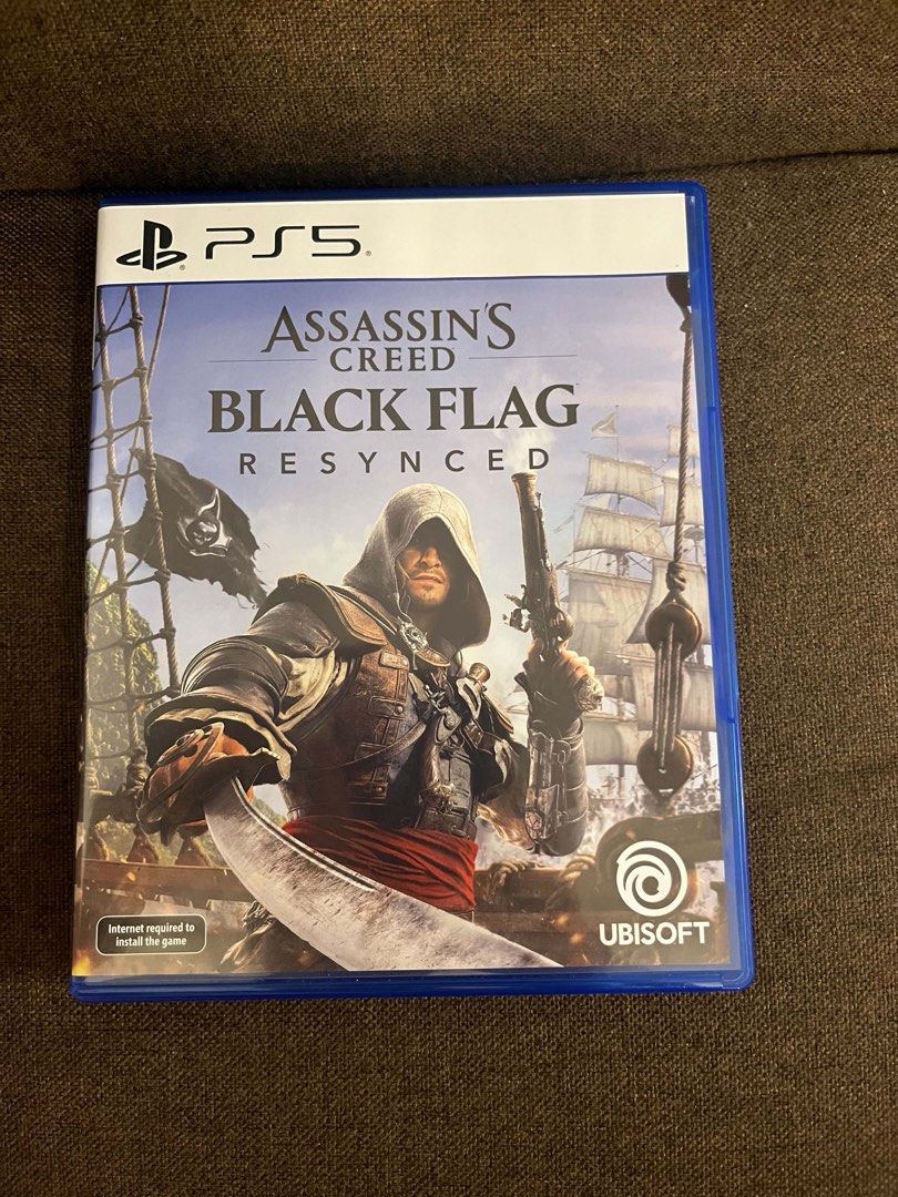 Assassin's Creed Black Flag Resynced (negotiable) (Category: PlayStation) located in Quezon City. Submitted by kendall333 (Listing ID 1467028587, Image 1). Description: - Price negotiable - Game: Assassin's Creed Black Flag Resynced - Platform: PlayStation 5 (PS5) - Condition: Physical disc in blue case with original cover art MOD: Any same day delivery courier / J&T .