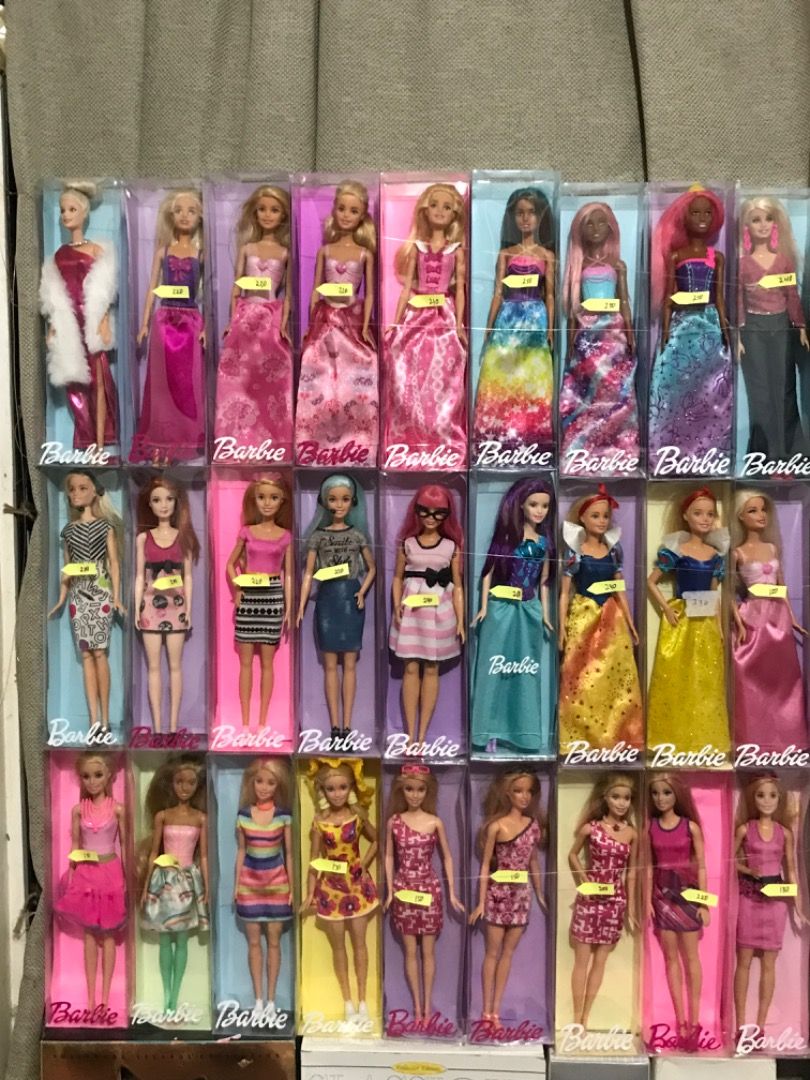 Assorted Barbie Dolls (Preloved) (Category: Kids Toys) located in Arayat. Submitted by ipogladys (Listing ID 1467029504, Image 1). Description: - Authentic Mattel Barbie dolls Open for take all /bundle Pm for sure buyers mop - gcash mod - jnt .