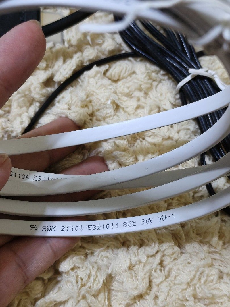 Assorted Cables and Wires Lot (Category: Cables & Adaptors) located in Baguio. Submitted by sky_alexander143 (Listing ID 1467066226, Image 3). Description: - Cable bundle clear out - take everything together - Includes HDMI, USB, audio jack cables, and Ethernet cords - Various lengths and connector types - Great mix of handy spares for your home or office - Selling as a complete set only.