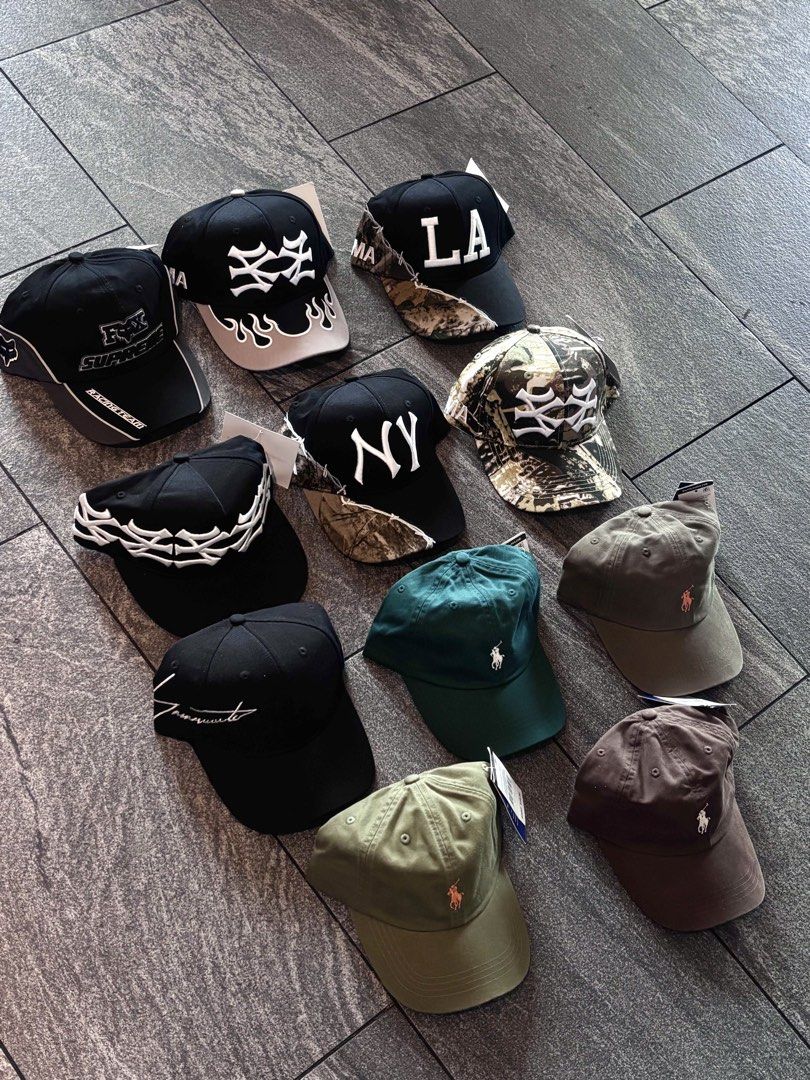 ASSORTED CAP (Category: Caps & Hats) located in Manila. Submitted by ceddy11 (Listing ID 1467011295, Image 2). Description: PM KA NA MURA LANG YAN.