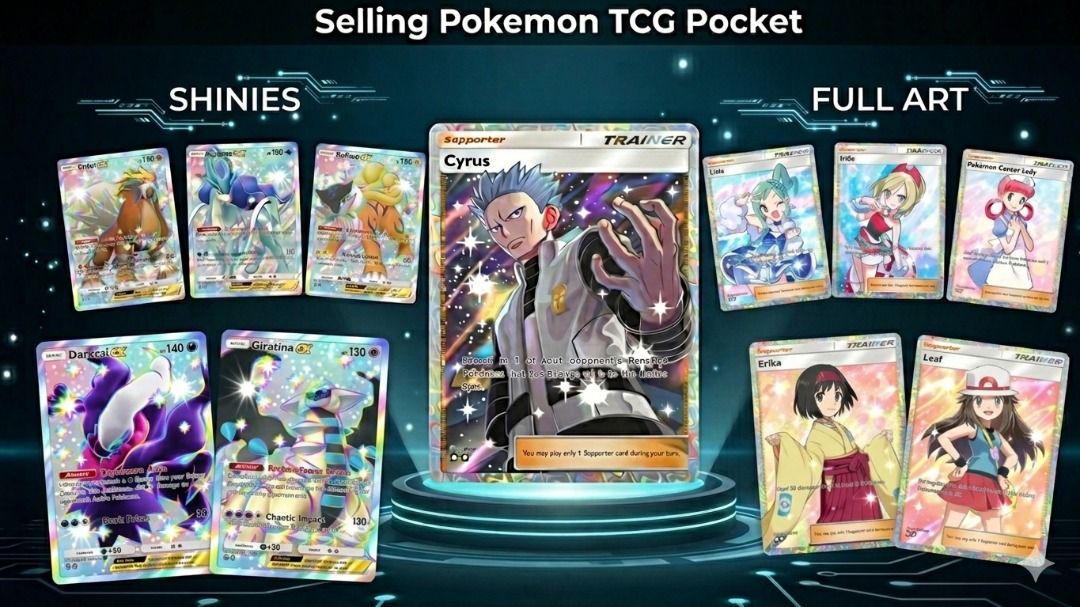 Assorted characters (Category: Raw Singles) located in Caloocan City. Submitted by jingmainac41254 (Listing ID 1467141482, Image 3). Description: SELLING NEW EXPANSION!!! DELUXE PACK MEGA (Restocked) Got all the new expansion DELUXE PACK MEGA cards + OLD SETS I ALMOST HAVE ALL THE CARDS, JUST TELL ME WHAT YOU NEED. Full Art/RainbowRare Pokemons - 100php Full Art Trainers(Except Oak) - 100php Full Art Oak/Copycat(Deluxe MEGA) - 150php Shiny 2star 