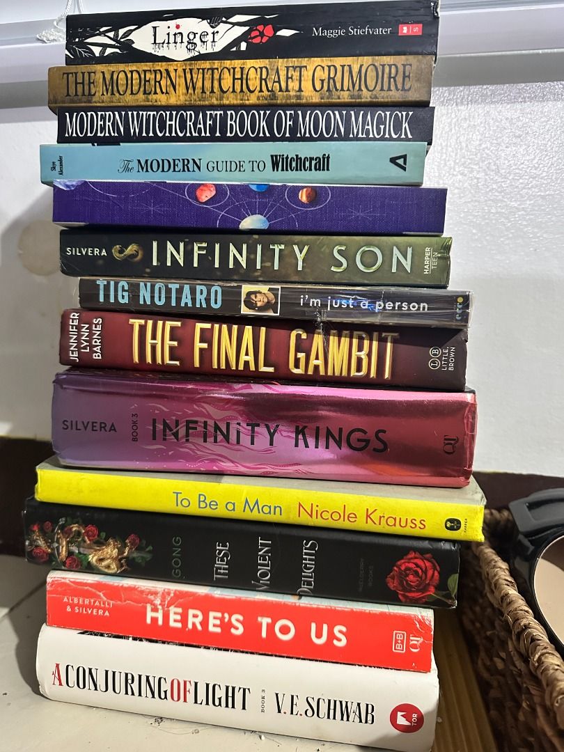 Assorted YA and Fiction Books Stack Foxing/Tanned Copies (Category: Storybooks) located in Paranaque City. Submitted by chikugo (Listing ID 1467050848, Image 1). Description: Foxing and Tanning Books PHP200 each Location: Moonwalk, Paranaque SF Shouldered by Buyer.
