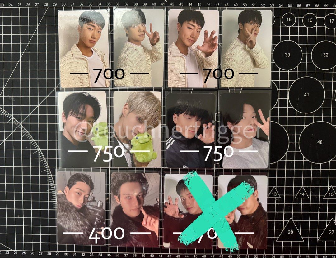 ATEEZ PCs - San + Wooyoung (Category: K-Wave Merchandise) located in Quezon City. Submitted by touchhertrigger (Listing ID 1466925239, Image 2). Description: 🔔 OFFERS LOWER THAN PRICES PROVIDED WILL BE TURNED DOWN 🔔 - STRICTLY SOLD IN PAIRS listed = available. prices = final. payo w/in 24 hours Please do not message if uncertain, not ready with the funds, or to lowball. Saying “no, but thank you” instead of leaving me hanging would be appreciat