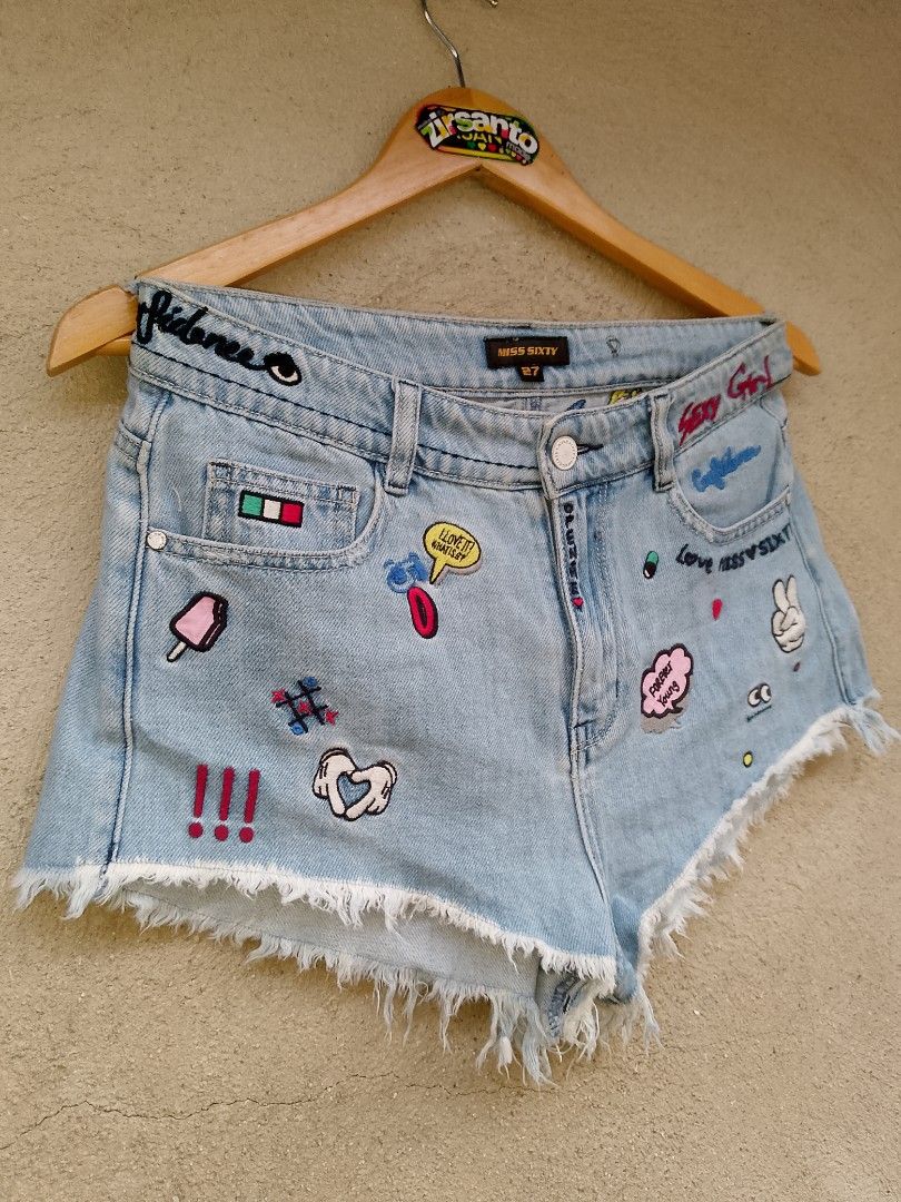 AUTHENTIC! " MISS SIXTY (Damen) WOMEN " (Category: Shorts) located in Danao, Cebu. Submitted by psychypymb40965 (Listing ID 1467142545, Image 2). Description: details are in first photo ‎pm/dm for other details,issues or transactions ‎negotiable! 👊😁 ‎2nd Account Available Shoes, Bags, Sandals, Slippers & more footwear just click the link below 💚👇😁❤️ or follow for update stocks. ‎https://www.carousell.ph/u/azaiahnere02/?t-id=PJuARdaOwh_179240