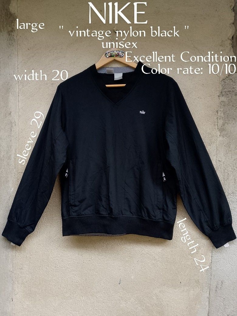 AUTHENTIC! " NIKE ( vintage black nylon) UNISEX (Category: Coats, Jackets and Outerwear) located in Danao, Cebu. Submitted by psychypymb40965 (Listing ID 1467144225, Image 1). Description: details are in first photo ‎pm/dm for other details,issues or transactions ‎negotiable! 👊😁 ‎2nd Account Available Shoes, Bags, Sandals, Slippers & more footwear just click the link below 💚👇😁❤️ or follow for update stocks. ‎https://www.carousell.ph/u/azaiah