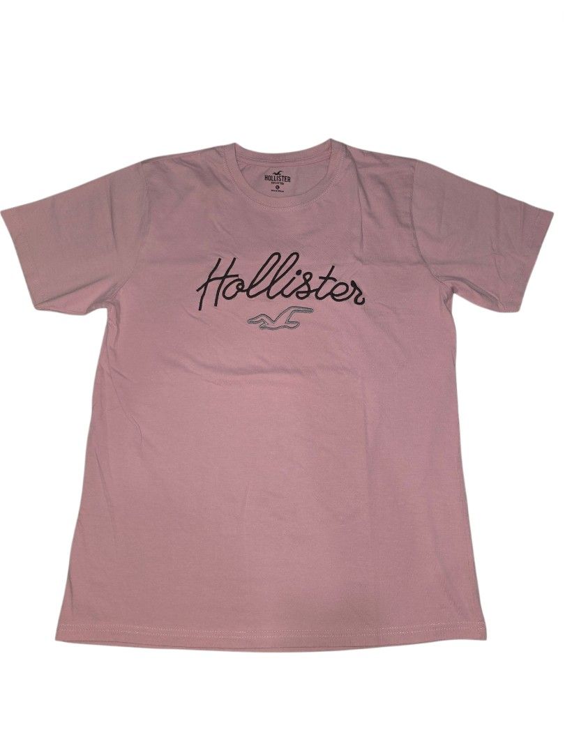 Authentic Hollister Shirt (Category: Shirts) located in Cavite. Submitted by pearlandgrace (Listing ID 1467075092, Image 3). Description: pink size XL on tag width 19inches length 27inches full payment before shipment plus SF.