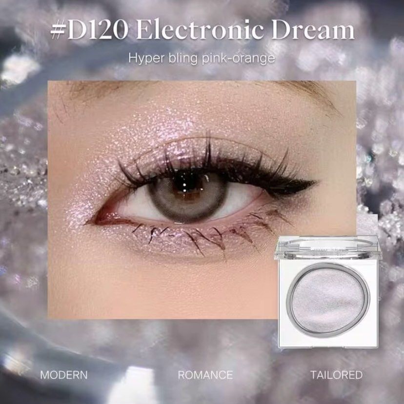 [AUTHENTIC] JOOCYEE Single Eyeshadow (Electronic Dream #D120) (Category: Makeup) located in Midsayap. Submitted by someones_attic (Listing ID 1467123679, Image 3). Description: ⤿shade: electronic dream (hyper bling pink-orange shimmer/glitter) ⤿net wt: 1.6 g | 0.056 oz ▹brand new & unused. (please refer to photos for actual condition) 💯 guaranteed authentic from Qatar cargo box 🇶🇦.