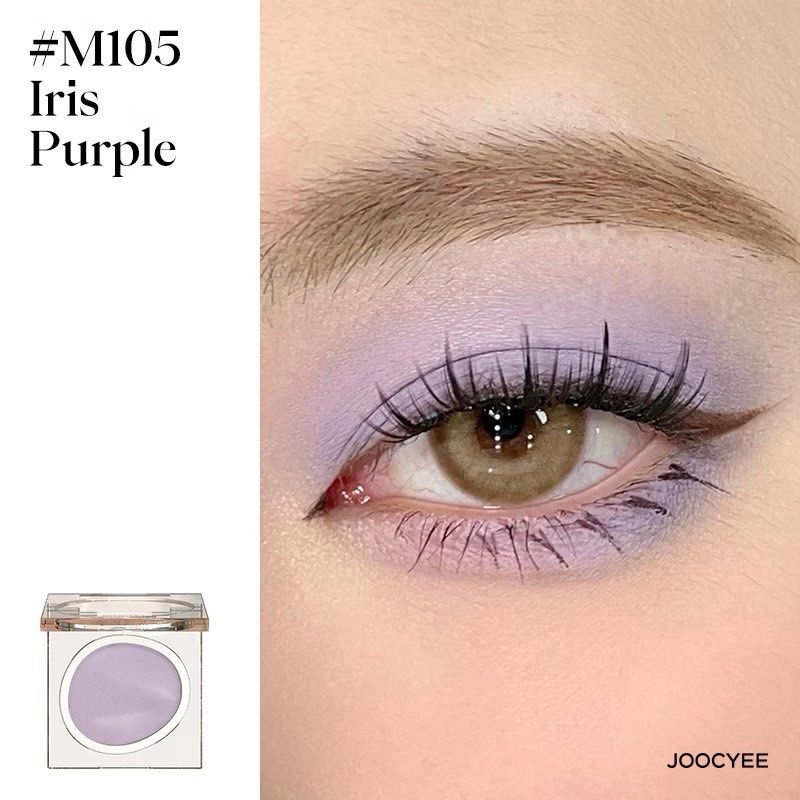 [AUTHENTIC] JOOCYEE Single Eyeshadow (Iris Purple #M105) (Category: Makeup) located in Midsayap. Submitted by someones_attic (Listing ID 1467128474, Image 3). Description: ⤿shade: iris purple (lavender/lilac matte pastel) ⤿net wt: 1.6 g | 0.056 oz ▹brand new & unused. (please refer to photos for actual condition) 💯 guaranteed authentic from Qatar cargo box 🇶🇦.