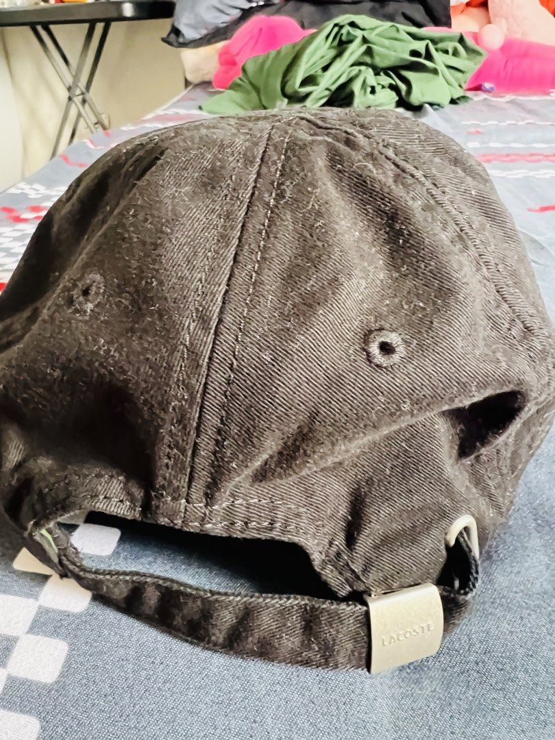 Authentic Lacoste Cap (Category: Caps & Hats) located in Quezon City. Submitted by flyingmommie (Listing ID 1467021143, Image 2). Description: .