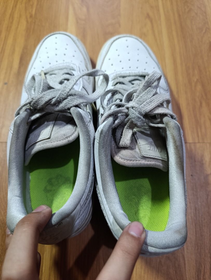 Authentic Nike Air Force 1 '07 Next Nature Shoes (Category: Sneakers) located in Bulacan. Submitted by koritoo (Listing ID 1467135010, Image 3). Description: Authentic Nike Air Force 1 '07 Next Nature Shoes Good condition, need cleaning • US: 8.5 (Women's) / 7 (Men's equivalent) • UK: 6 • EUR: 40 • Centimeters (cm): 25.5.