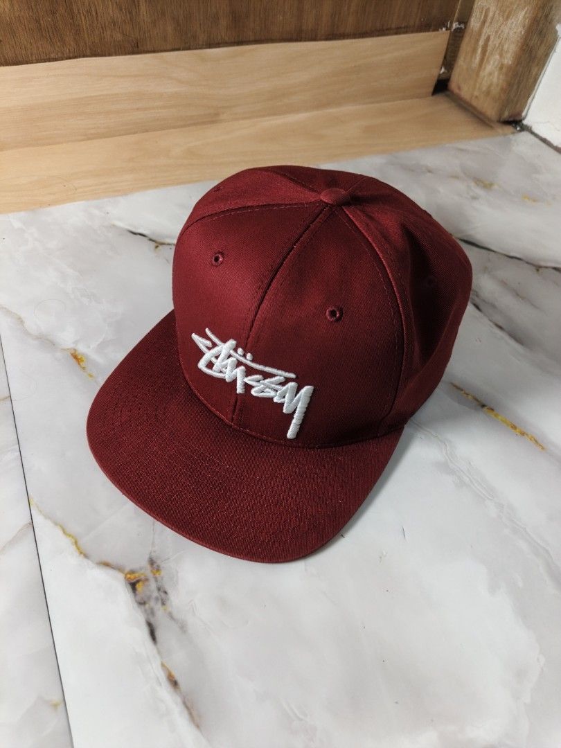 Authentic Stussy Embro Snapback Cap (Category: Caps & Hats) located in Nasipit. Submitted by zaynzdrip (Listing ID 1467115576, Image 2). Description: 1100 highest offer claim 1500 shipped os/ts one size.