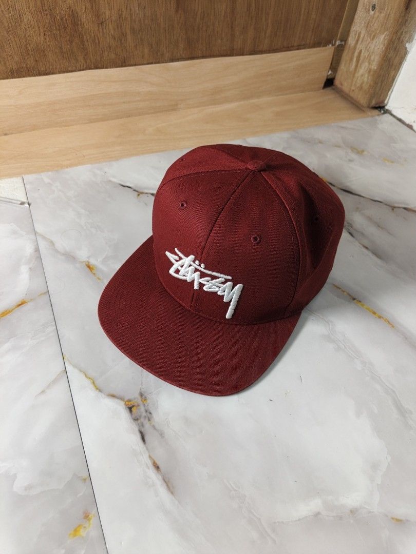 Authentic Stussy Embro Snapback Cap (Category: Caps & Hats) located in Nasipit. Submitted by zaynzdrip (Listing ID 1467115576, Image 1). Description: 1100 highest offer claim 1500 shipped os/ts one size.