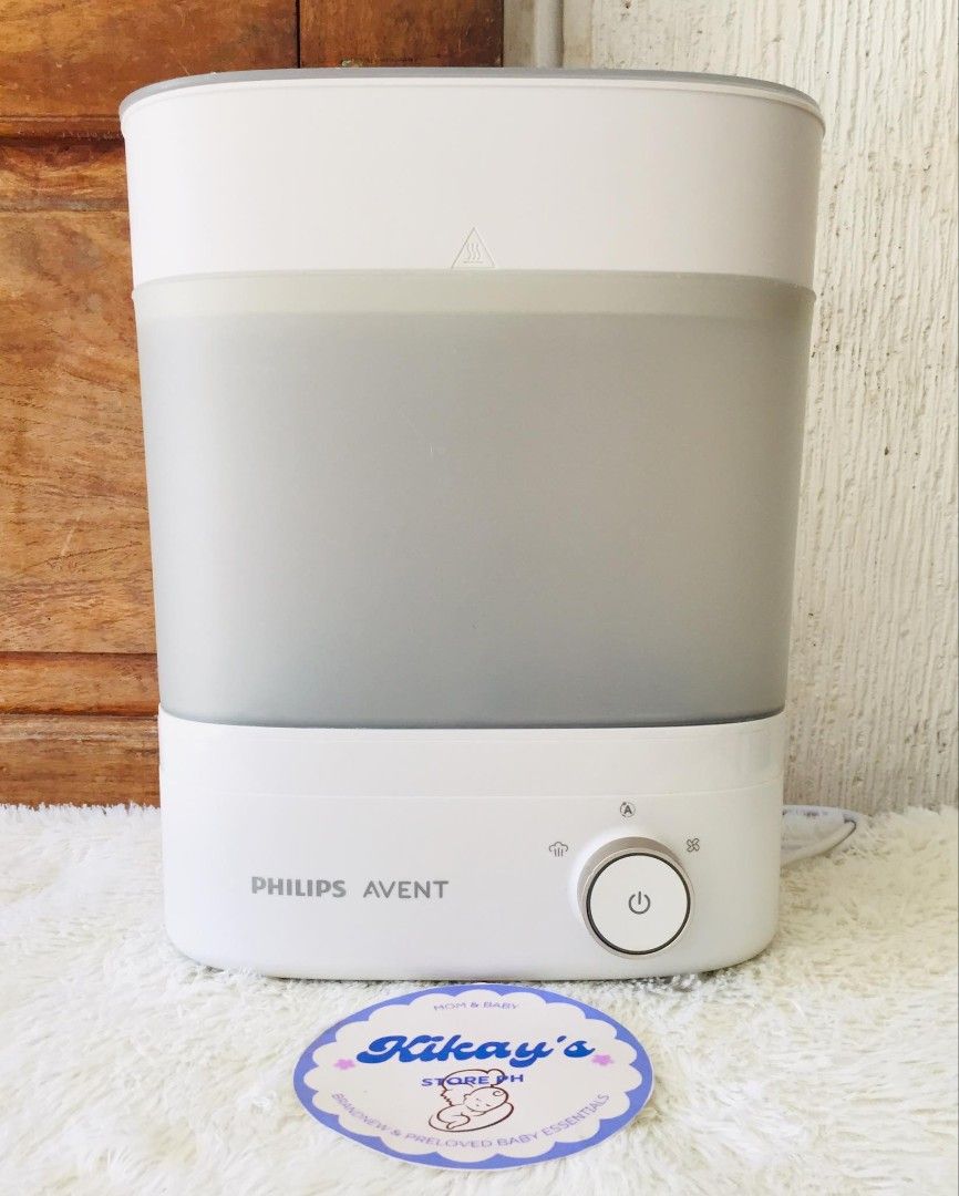 Avent STERILIZER with dryer (Category: Breastfeeding & Bottle Feeding) located in Manila. Submitted by kikay.store.ph30 (Listing ID 1466971091, Image 1). Description: ❗NEW ARRIVAL❗🇱🇷 Avent STERILIZER with dryer 6 bottles capacity plus accesories on top 220-240 volts Condition : EUC Working well Price: 2900 MOP: GCASH, BDO, MOD: SCOFOR SHIPPING PURPOSE, BUS SHIPPING, JNT, LBC ♥️ 1 day reservation ONLY ♥️ No to rush shipping ♥️ No free shipping ♥