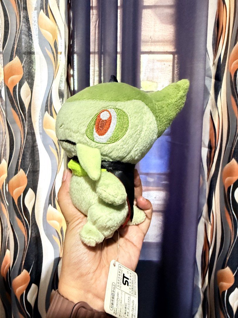 Axew Halloween Pokémon Plush (Category: Plushies & Soft Toys) located in Cavite. Submitted by projectplushie (Listing ID 1466994388, Image 2). Description: - Official Pokémon merchandise with tag attached - Green Axew plush dressed in a vampire outfit - Clean fabric and soft texture - Perfect collectible piece for Pokémon fans.