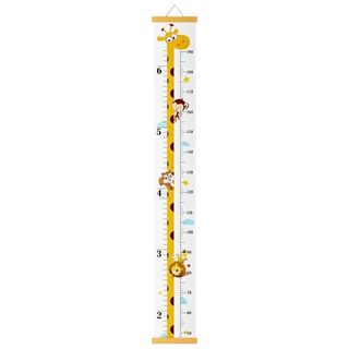 Animals Growth Chart for Kids, Baby Height Chart, Canvas Height ...