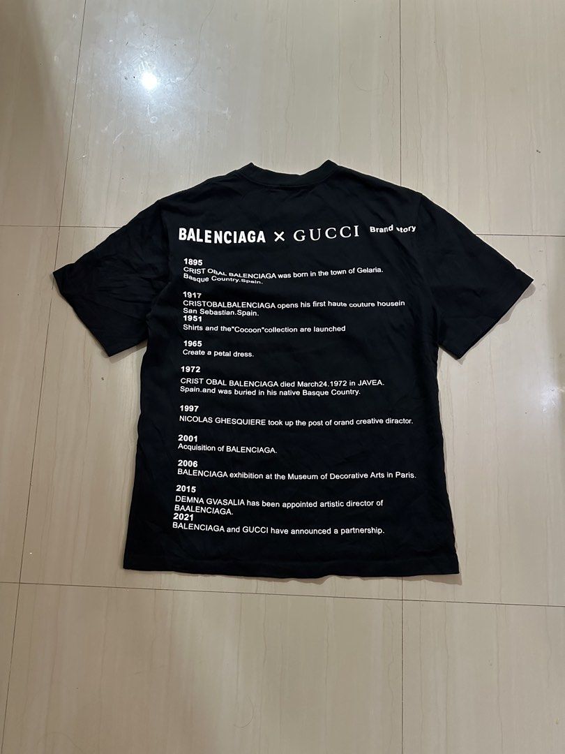Balenciaga X Gucci (Category: Activewear) located in Alitagtag. Submitted by bhthrift_30 (Listing ID 1466990911, Image 2). Description: Balenciaga X Gucci 21/27 10/10 color rate Asnew condition 1600 free ship Dm📩.