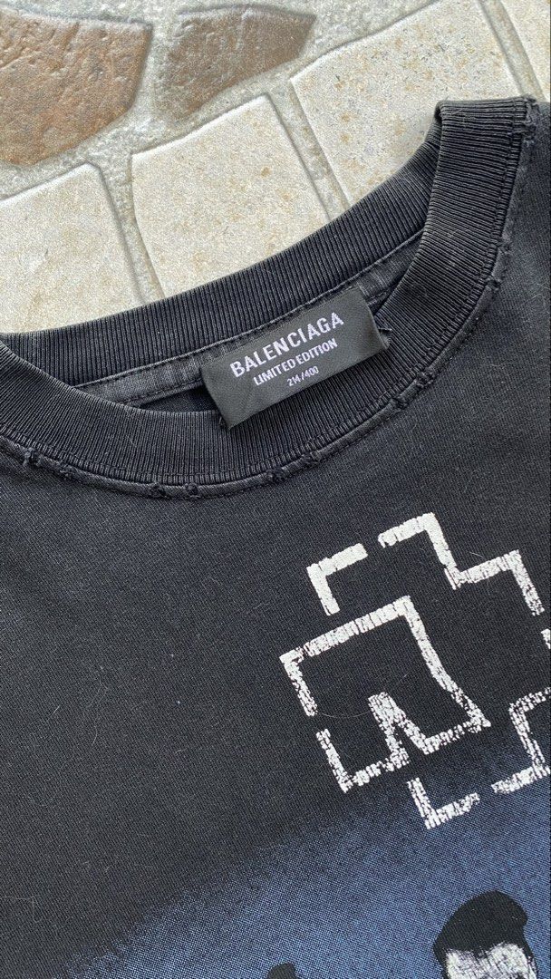 Balenciaga x Rammstein (Category: Formal Shirts) located in San Juan City. Submitted by dripvault_ph (Listing ID 1466991697, Image 3). Description: .