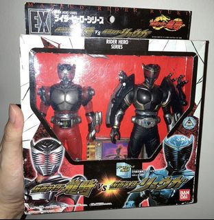 Bandai Sofubi Soft Vinyl Kamen Rider Hero Series Action Figures Set ...