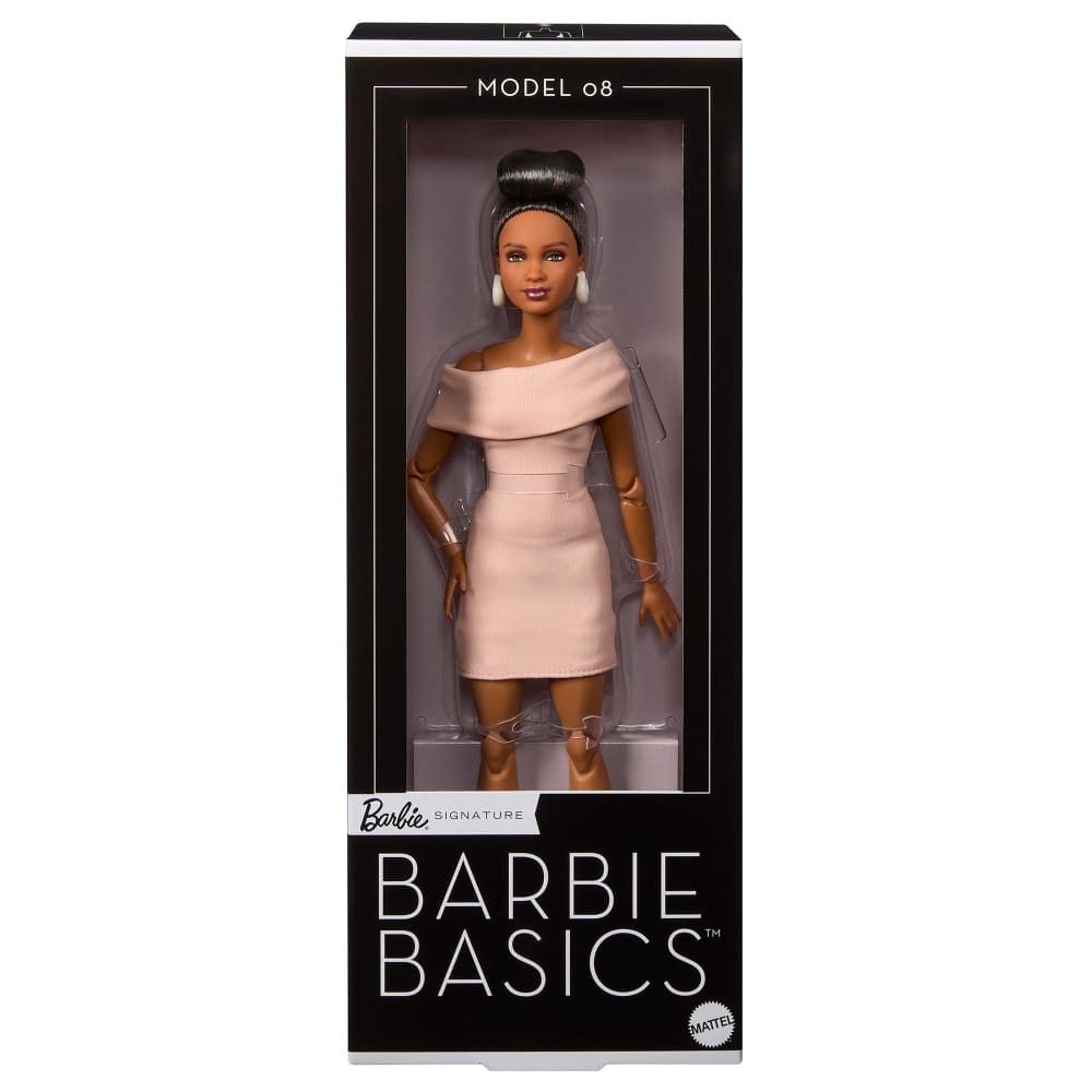 Barbie Basics 2026 Neutrals Series, Model 08 (Category: Figurines & Statues) located in Naga. Submitted by barbietourates (Listing ID 1467016669, Image 1). Description: Who says neutrals are boring? The newest Barbie Basics collection is a lively take on the style staple, featuring a range of gold, brown, and cream pieces in chic resort-wear-inspired silhouettes that offer endless customizing potential. Let your imagination run wild as you mix an