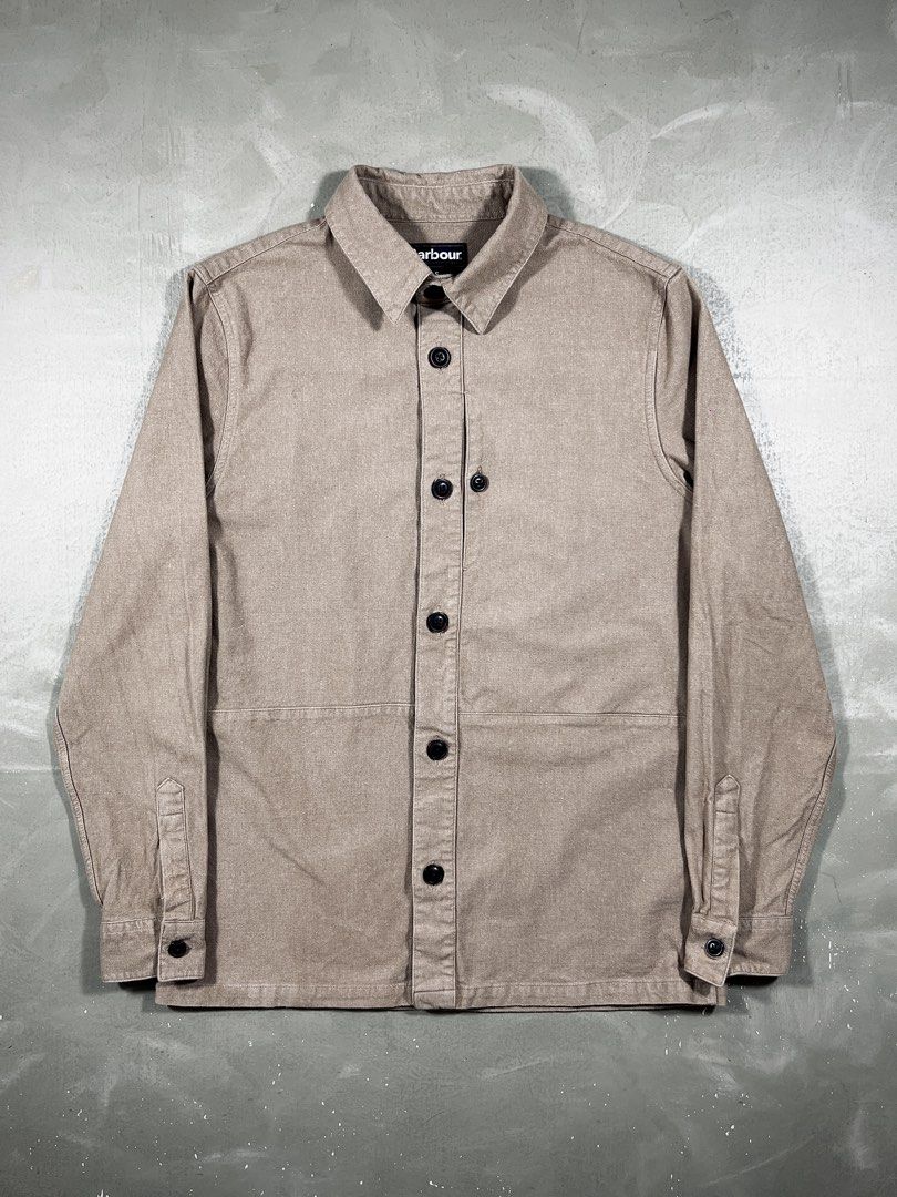 Barbour Kettleness Canvas Overshirt (Category: Coats, Jackets and Outerwear) located in Baguio. Submitted by highland.archives (Listing ID 1467081921, Image 1). Description: Pristine condition Width: 21.5 Length: 28 Shoulders: 17.5 Sleeve length: 25.5 Hem: 21.