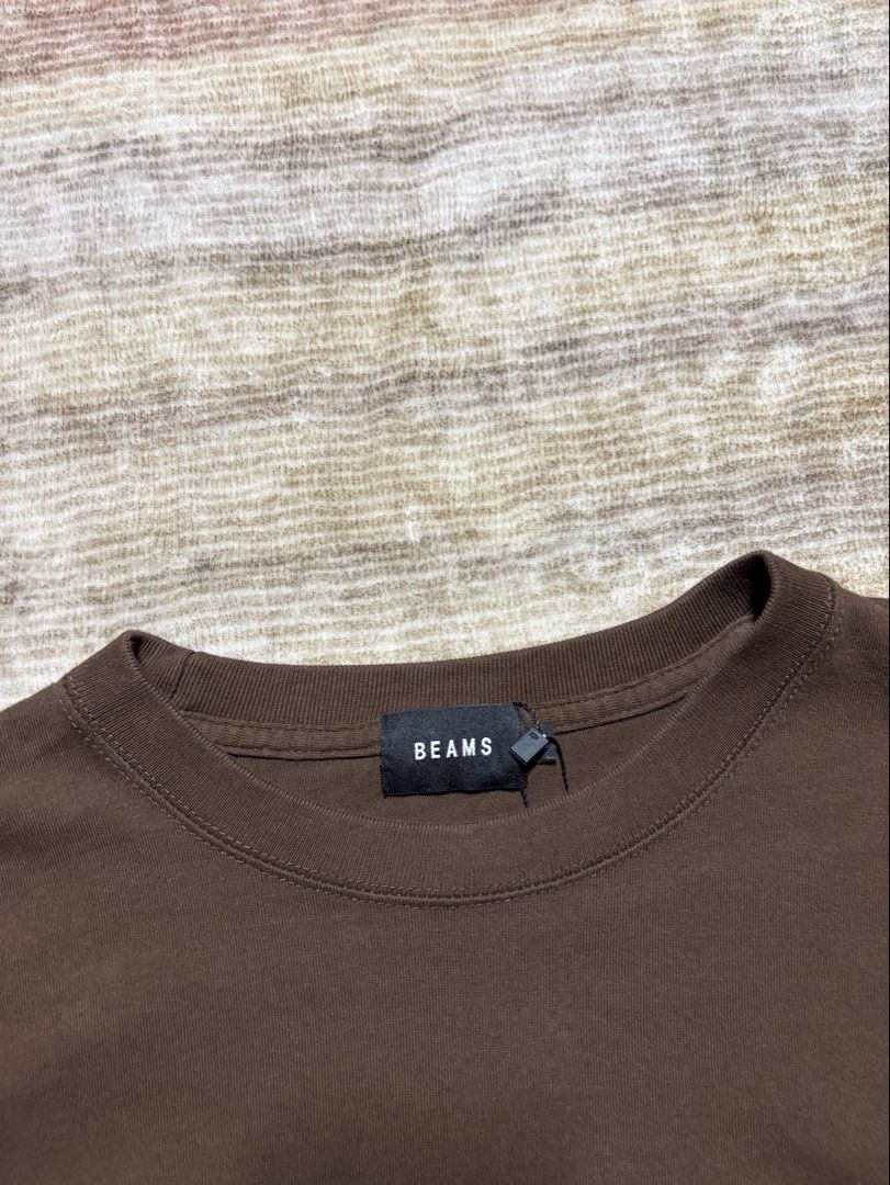 Beams Japan Choco Brown Tee (Category: Tshirts & Polo Shirts ) located in Antipolo. Submitted by thearchivesproject (Listing ID 1467121465, Image 3). Description: 21 width 28.5 length.