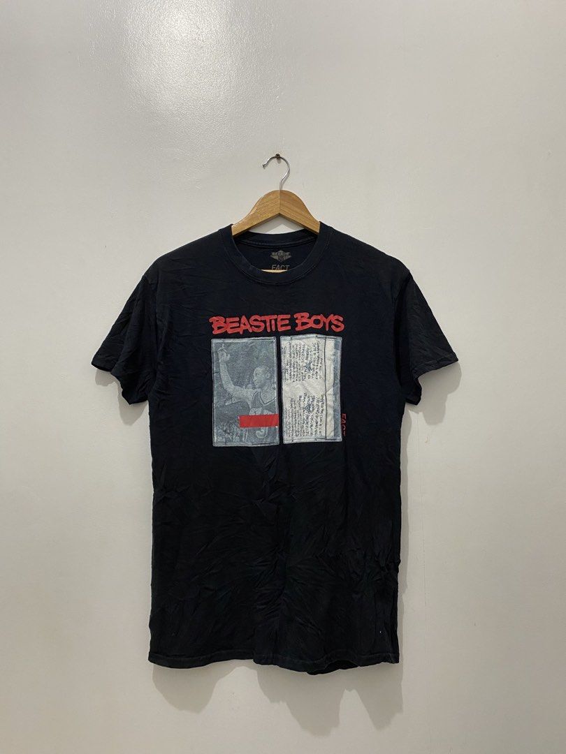 Beastie Boys x FACT Graphic Tee (Category: Tshirts & Polo Shirts ) located in Naga. Submitted by jamesserra69599 (Listing ID 1467080061, Image 1). Description: MEDIUM ON TAG 19x28.5 COLOR RATE: 9.2/10 VERYGOOD CONDITION NO ISSUE.
