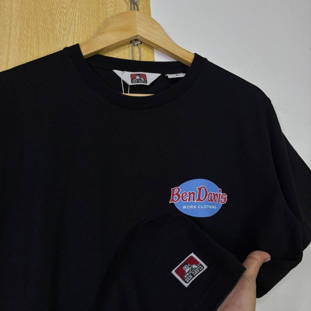 BEN DAVIS (Category: Tshirts & Polo Shirts ) located in Manila. Submitted by hiddengems1602 (Listing ID 1467133178, Image 3). Description: Size M on tag Dimensions: 21x27 Color Rate: 9.8/10 Good as new Condition Issue: None.