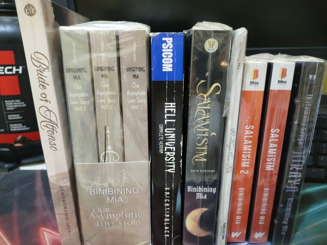 Binibining Mia Alfonso Books (Category: Storybooks) located in Valenzuela. Submitted by chimmy28 (Listing ID 1467053662, Image 2). Description: PTPA Binibining Mia Alfonso Books For Sale All Brand New Resealed Never Been Read Take All for 2,500 w/ free Hell University Book ✅ Bride of Alfonso SB ✅ OALS 1st Ed. ✅ Salamisim New Ed. ✅ Salamisim 2 Books ✅ Hiraya ✅ El Tiempo Cura Todo RFS: Quit Collection Loc: Valenzuela City.