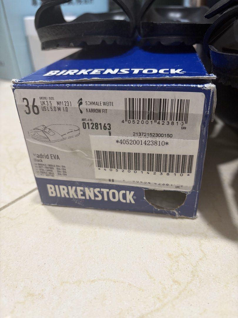 Birkenstock Madrid EVA 36 （分類：涼鞋）位於 Hong Kong。 由 koko429 提交（商品編號 1466994111，圖片 2）。簡介： 全新閑置品 。