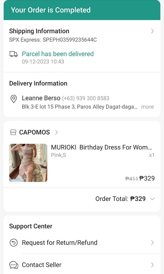 Birthday Dress - Size Small (14x26&31) (Category: Evening dresses & gowns) located in Manila. Submitted by superdex29 (Listing ID 1467076830, Image 3). Description: Used once only for birthday.