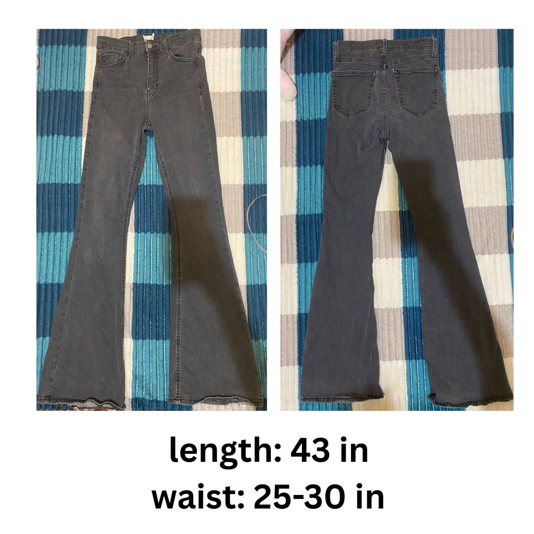 black flared jeans (Category: Jeans) located in Manila. Submitted by pchyomi (Listing ID 1467126615, Image 1). Description: .