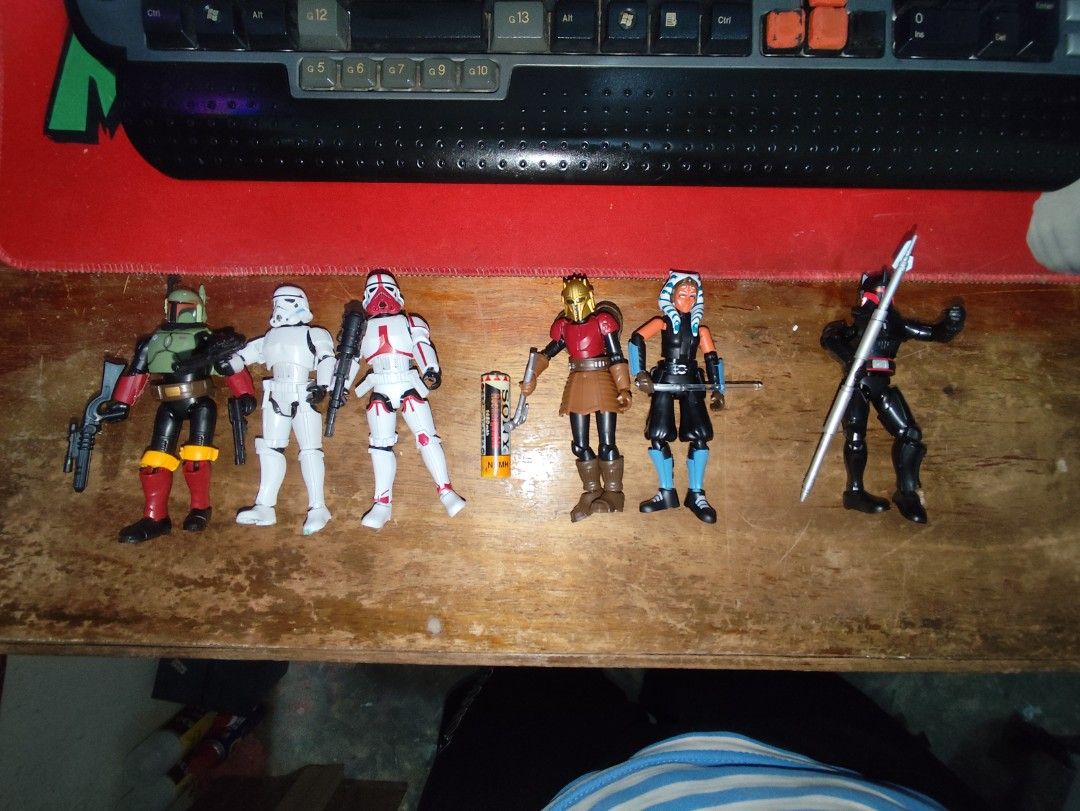 Blokees Star Wars GV01 As Is Loose (Category: Plushies & Soft Toys) located in Malabon City. Submitted by jayveetotz (Listing ID 1467144480, Image 1). Description: Blokees star wars bundle as is loose - P850 Good day po, pwede po tumawad sa makatarungan presyo po. Onhand Toys ❤️ PM|DM for inquiry and order 🙏 Location: Malabon City Delivery via Lalamove, LBC & JnT MOP: Cash, Gcash, Maribank, Gotyme or Bank transfer.