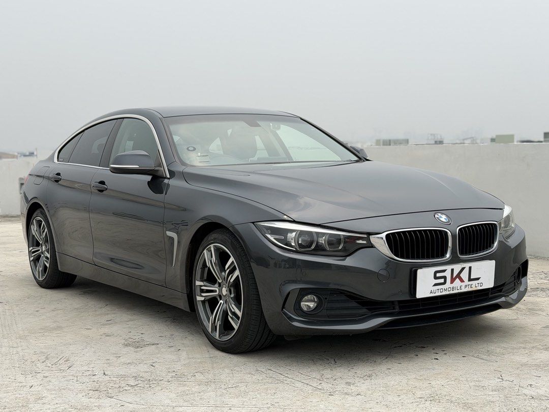 BMW 4 Series Gran Coupe 420i (A) (Category: Used Cars) located in Singapore. Submitted by sklautomobile (Listing ID 1467043891, Image 1). Description: Description The BMW 420i Gran Coupe features a 2.0L turbocharged petrol engine paired with an automatic transmission, delivering smooth power delivery and an enjoyable driving experience. Trade-ins welcome. Flexible financing available. Contact us today to arrange a viewing and test drive! Features