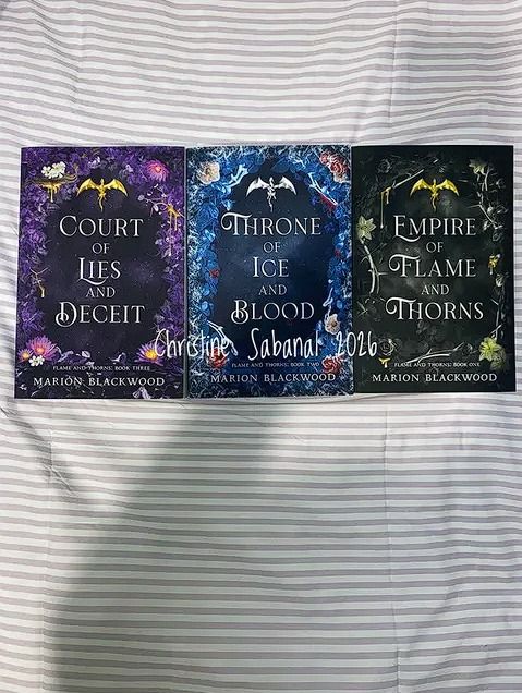 BOOKS FOR SALE (Category: Storybooks) located in San Pedro. Submitted by ontodecluttering (Listing ID 1467090210, Image 3). Description: BOOKS FOR SALE 1. The Poisoner Lithaven Edition (BN): ₱4,900 (Free Shipping) 2. Empire of Flames and Thorns Out of Print PB (Books 1–3): ₱2,600 (Sold as Set) - Book 1 to 3: Out of Print Paperback (VGC) 3. A Language of Dragons Set: ₱2,550 (Sold as Set) - Book 1: Export Exclusive Edition (VGC) - Book 2: Waterston
