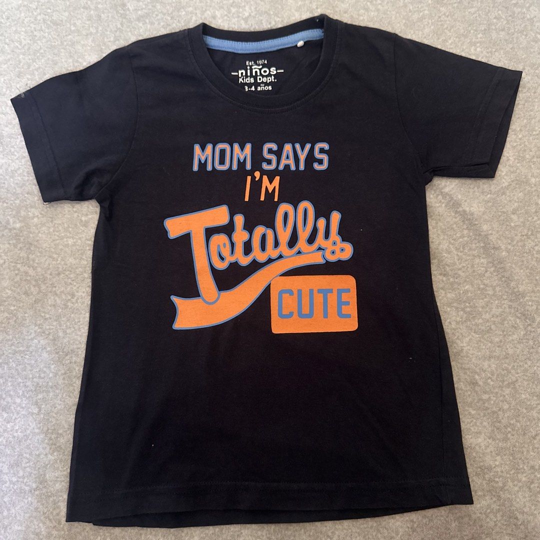Boys Kids Tshirt /3-4Y (Category: Babies & Kids Fashion) located in Gainza. Submitted by dksaur (Listing ID 1467060185, Image 1). Description: Boys Kids Tshirt size 3-4Y like new used once.
