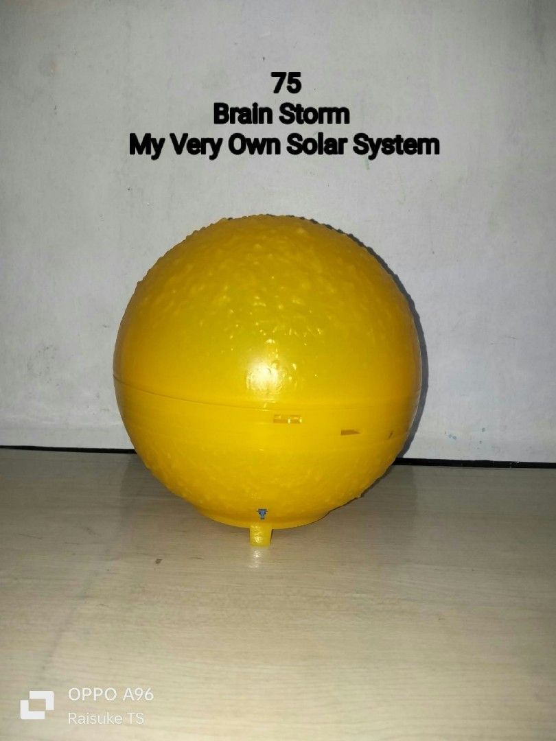 Brain Storm My First Solar System Incomplete (Category: Interactive Toys) located in Taguig. Submitted by raisuketoysshop (Listing ID 1467079246, Image 1). Description: PTPA NEW ARRIVAL!!.. PLEASE RESPECT POST AND PRICES.. Tested working and in good condition.. Secondhand Items Declared as is pa din po Pm for demo video What you see is what you get.. Please manage your expectations.. +40% COD Sho pee Check Out (sho pee fee+Tax+shipping materials)