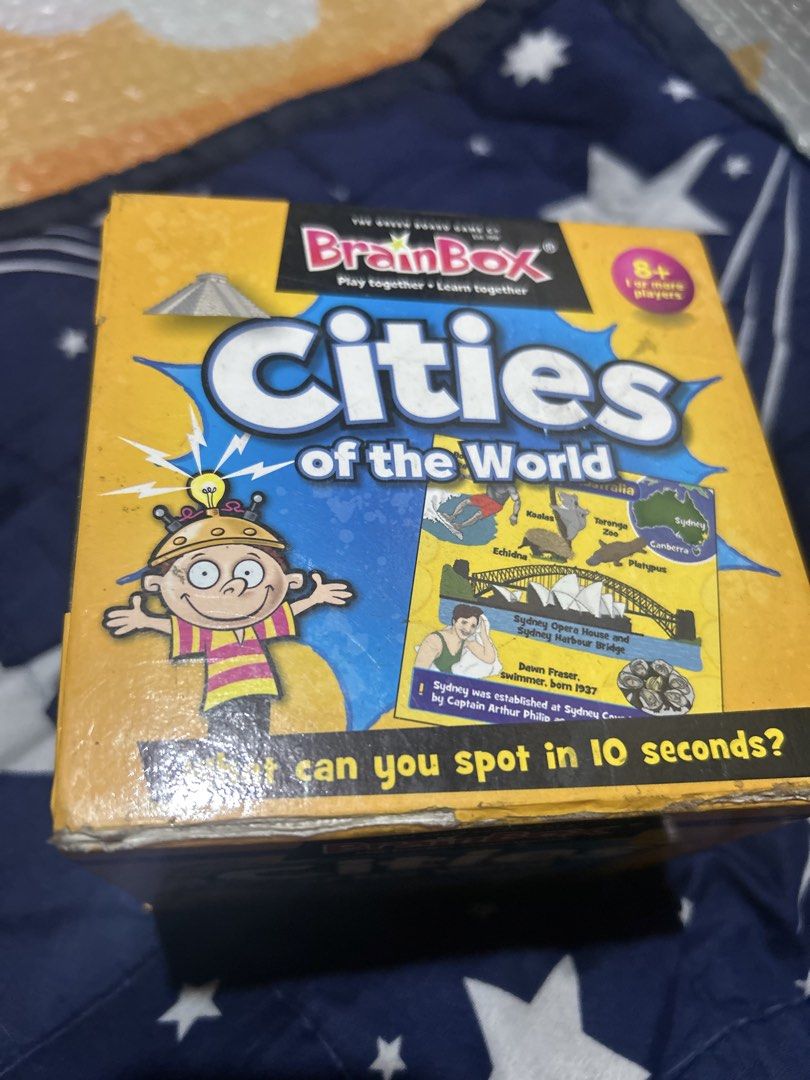 Brainbox Board Game (Category: Board Games & Puzzles) located in Taguig. Submitted by iamfab15 (Listing ID 1467073675, Image 2). Description: Great for family and all ages.
